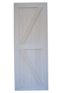 drzwi przesuwne białe, rustykalne, styl barn doors