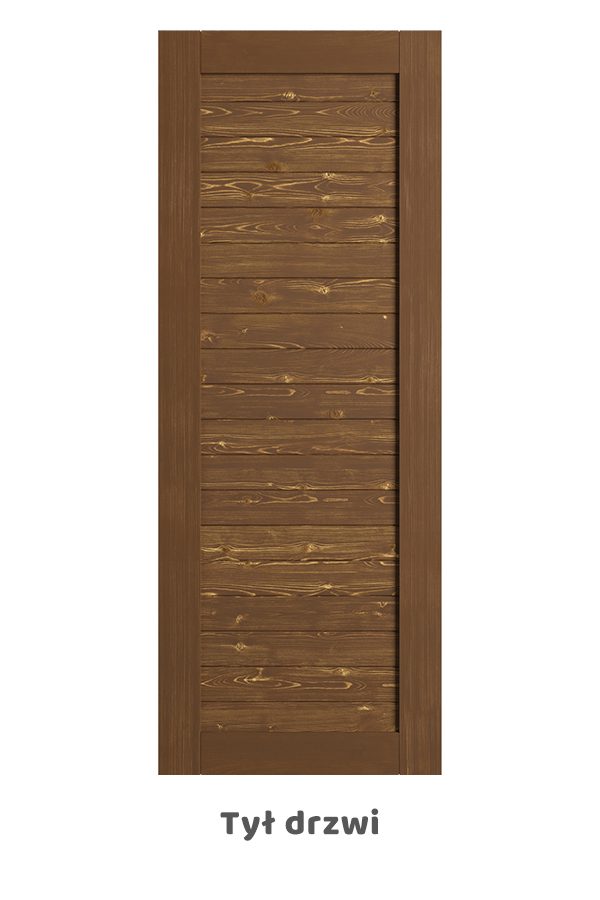 Drewniane drzwi przesuwne, model LINJE Drewniane drzwi przesuwne, model LINJE