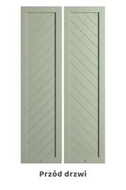 Drzwi przesuwne SKOLE dwuskrzydlowe
