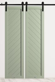 Drzwi przesuwne SKOLE dwuskrzydlowe