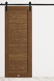 Drzwi przesuwne drewniane, model LINJE