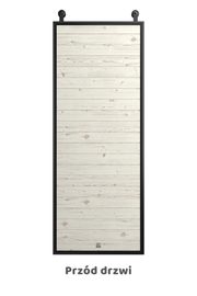 Drzwi drewniane industrialne PIANO