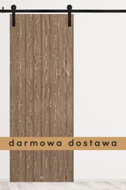 Drzwi przesuwne z płyty drewnianej