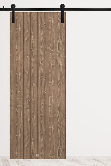 Drzwi przesuwne z płyty drewnianej
