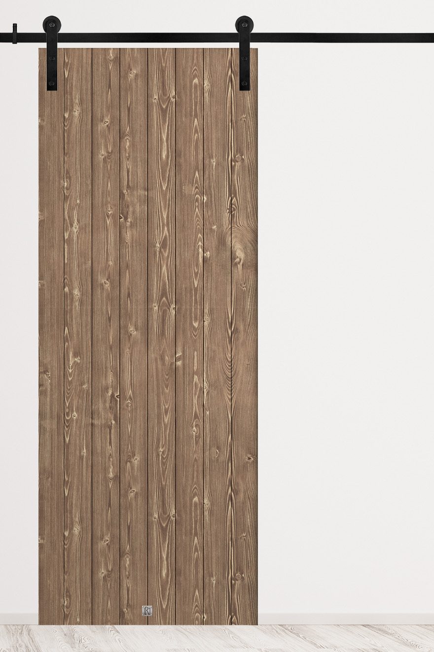 Drzwi przesuwne z płyty drewnianej