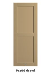 nowoczesne drzwi przesuwne w kolorze ziemi