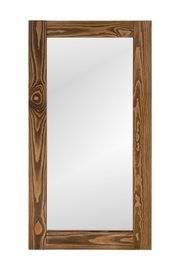 Lustro w drewnianej ramie