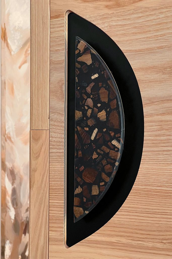 uchwyt do drzwi z drewnianego lastryko